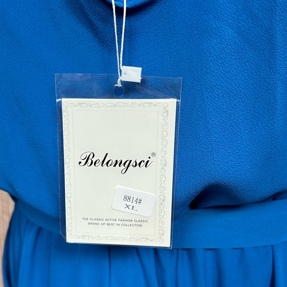 Belongsci Tie Shoulder Crepe Jumpsuit - Picture 12 of 13